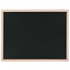 Wall-Mounted Blackboard Cedar Wood – 60×80 cm