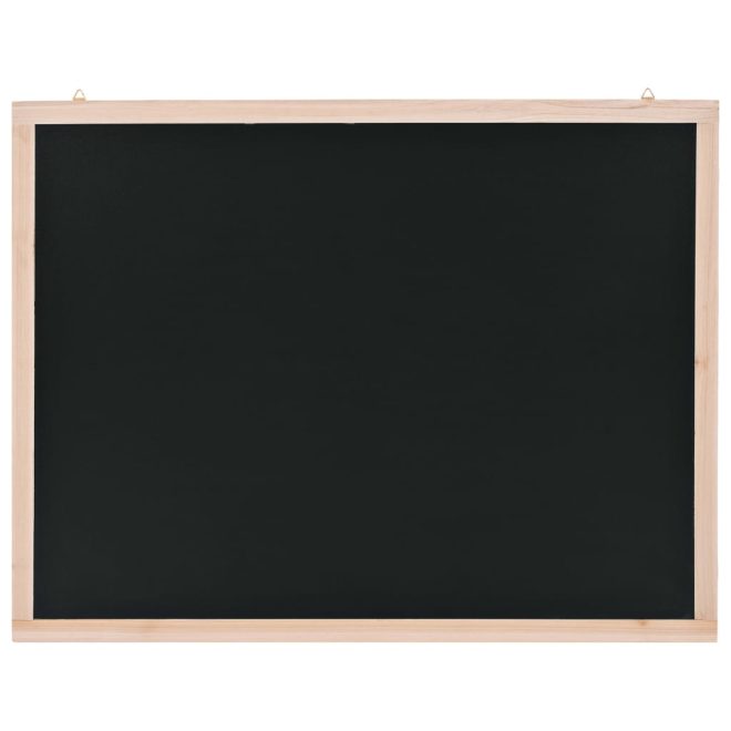 Wall-Mounted Blackboard Cedar Wood – 60×80 cm