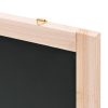 Wall-Mounted Blackboard Cedar Wood – 60×80 cm