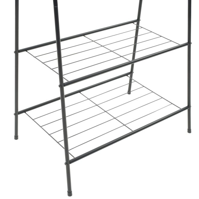 Clothes Rack 59x35x150 cm – Black