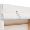 3-Tier Clothes Wardrobe 79x40x170 cm – White