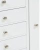 Free Standing Jewelery Cabinet White