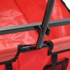 Folding Hand Trolley Steel – Red