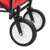 Folding Hand Trolley Steel – Red