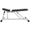 Workout Bench with Barbell and Dumbbell Set 30.5 kg