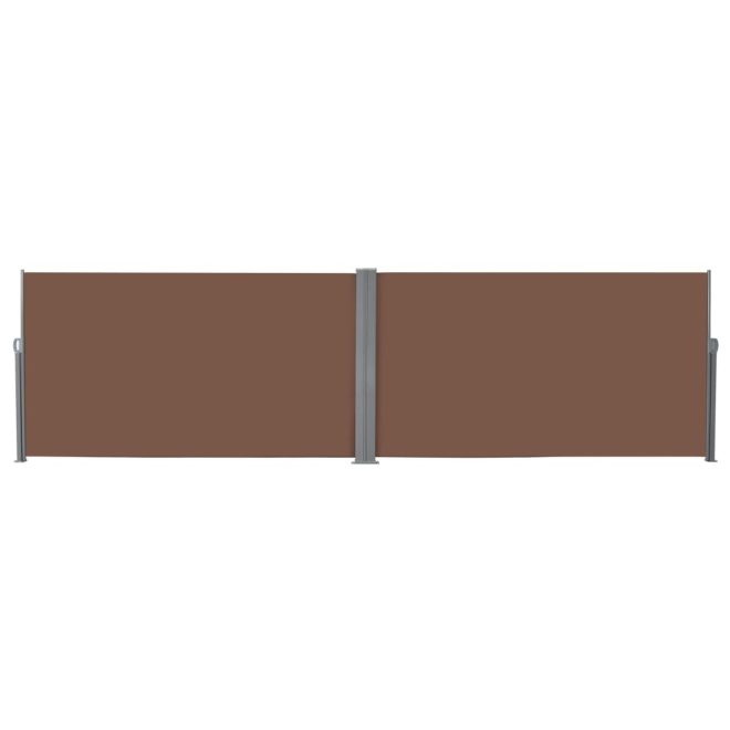 Retractable Side Awning 160×600 cm – Brown