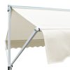 Free Standing Awning – 3×3 m, Cream