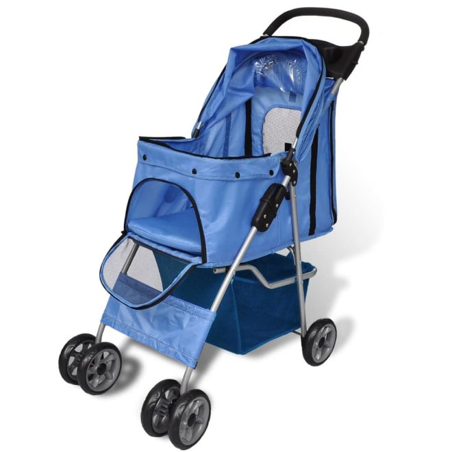 Dog Stroller 15 kg Blue