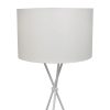 Floor Lamp with Stand White 139 cm