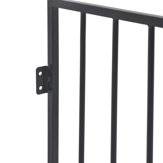 Fireplace Fence for Pets Black Steel