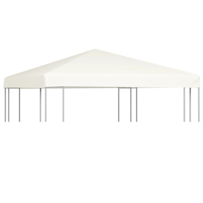 Gazebo Top Cover 310 g/m 3×3 m – White