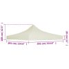 Party Tent Roof – 3×3 m, Cream