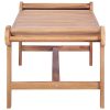 Coffee Table 100x50x45 cm Solid Teak