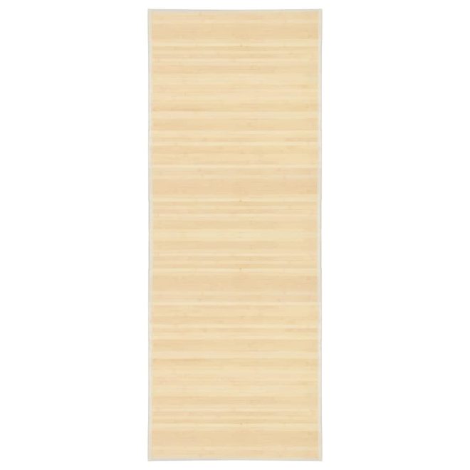 Rug Bamboo – 80×200 cm, Light Brown