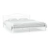 Amherst Bed Frame Metal – DOUBLE, White