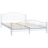 Amherst Bed Frame Metal – DOUBLE, White