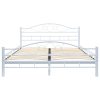 Amherst Bed Frame Metal – DOUBLE, White