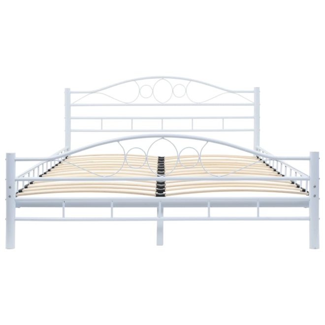 Amherst Bed Frame Metal – DOUBLE, White