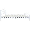 Amherst Bed Frame Metal – DOUBLE, White