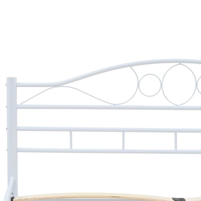 Amherst Bed Frame Metal – DOUBLE, White