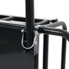 Bike Cargo Trailer 130x73x48.5 cm Steel Black