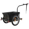 Bike Cargo Trailer Black 50 L