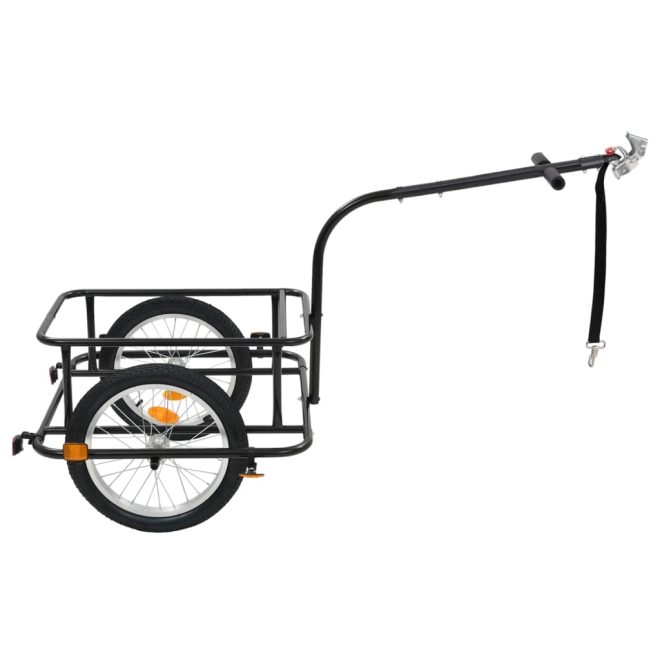 Bike Cargo Trailer Black 50 L