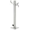 Garden Water Column Stainless Steel Round 65 cm