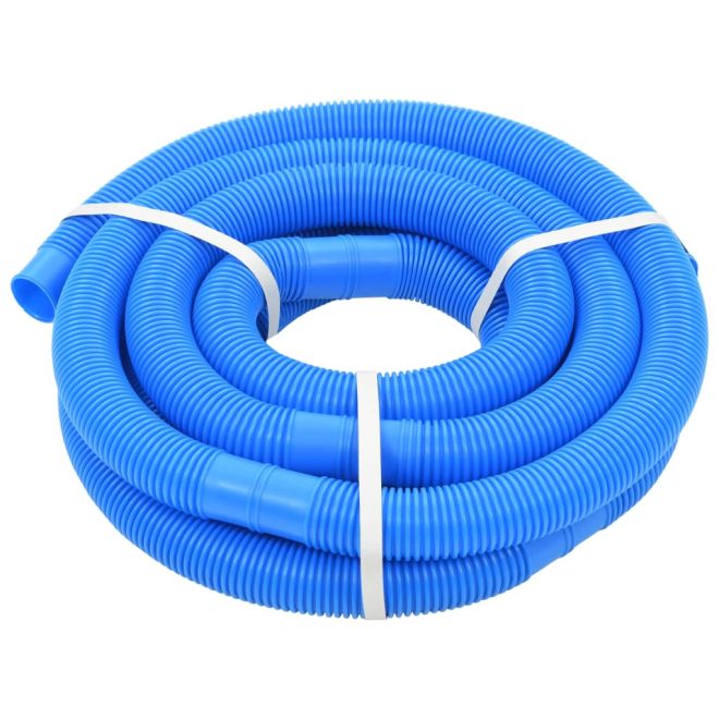 Pool Hose with Clamps Blue – 38 mm/6 m with clamps