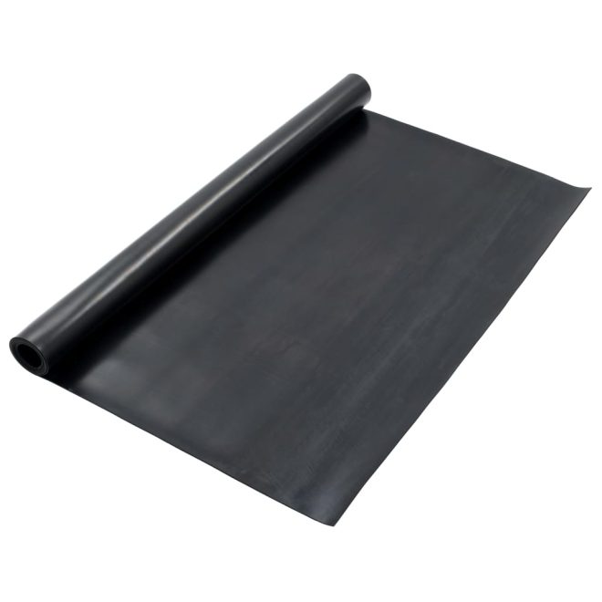 Floor Mat Anti-Slip Rubber Smooth – 1.2×2 m/3 mm