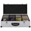 CD Case for 80 CDs Aluminium ABS