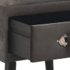 Glasgow Bedside Cabinet 40x35x40 cm Velvet – 1