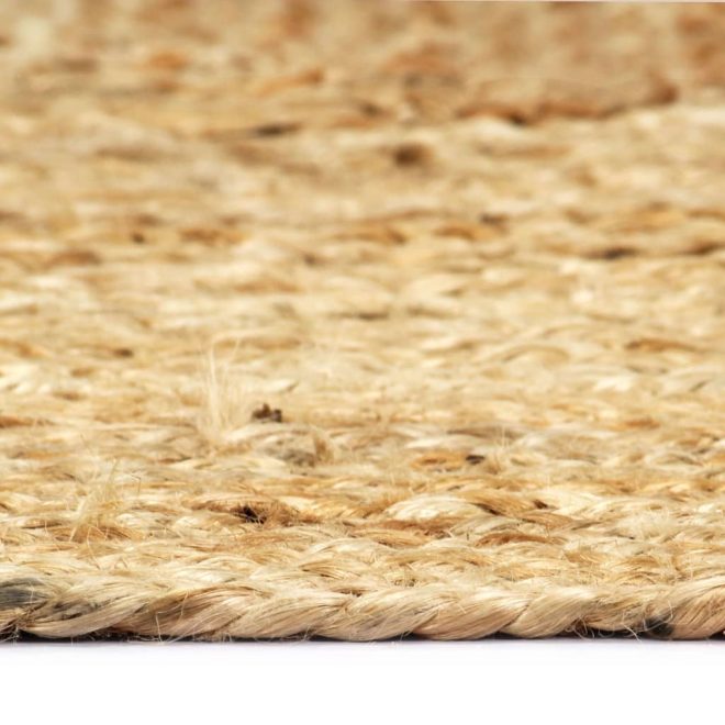 Handmade Rug Jute Natural – 80×160 cm