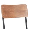 Dining Chairs Brown Plywood – 4