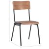 Dining Chairs Brown Plywood – 4