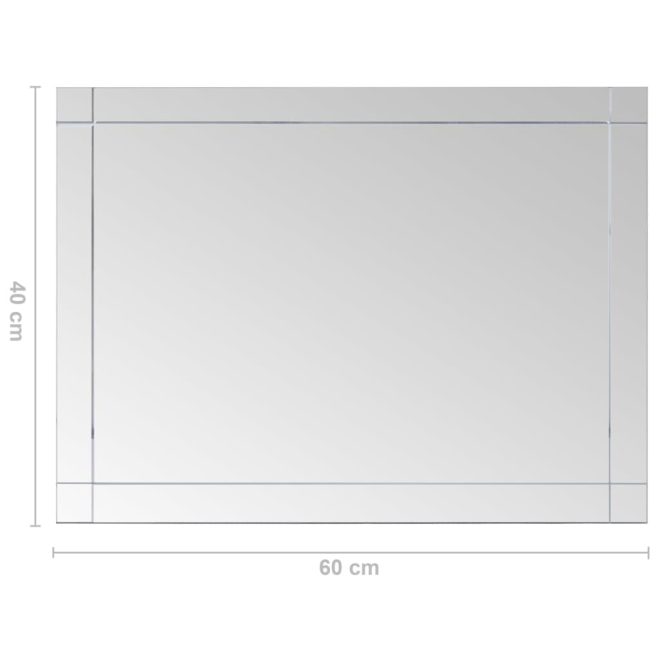 Wall Mirror Glass – 60×40 cm