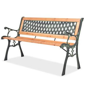 Garden Bench 122 cm Wood – Diamond