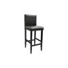 Bar Table with Bar Chairs Black