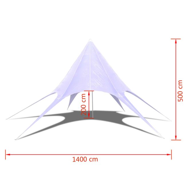 Gazebo Hexagon Star Garden Pavilion – 14 M