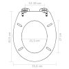 Toilet Seats with Lids MDF