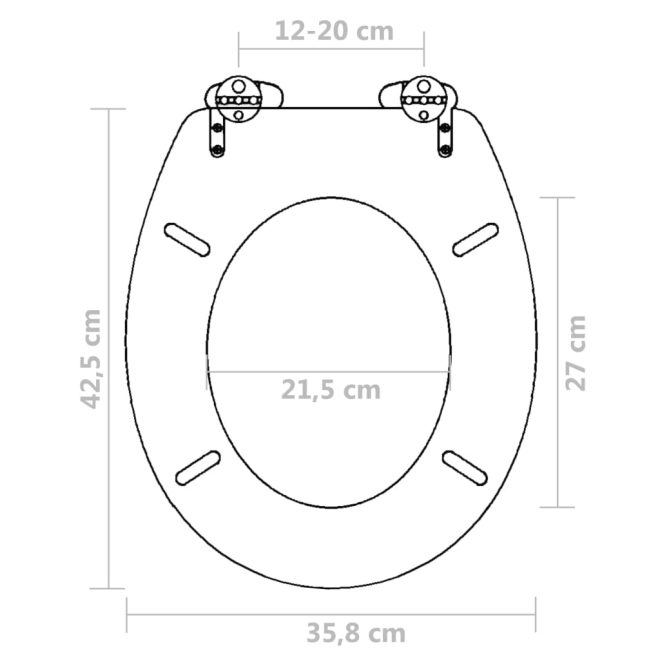 Toilet Seats with Lids MDF