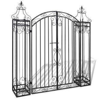 Ornamental Garden Gate Wrought Iron