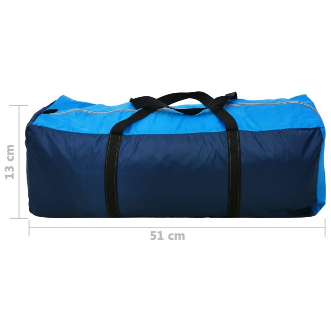 Camping Tent 4 Persons – Light Blue