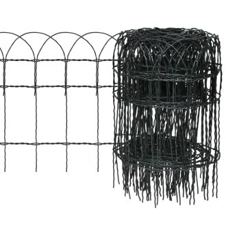 Garden Border Fence Powder-coated Iron