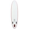 Stand Up Paddle Board Set SUP Surfboard Inflatable – 330x72x10 cm, Red