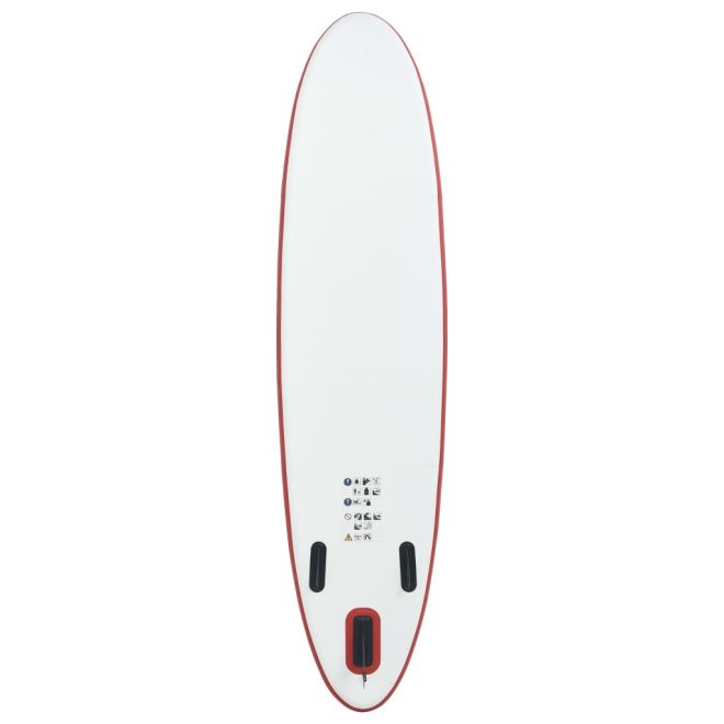 Stand Up Paddle Board Set SUP Surfboard Inflatable – 330x72x10 cm, Red