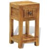 Caldwell Nightstand with 1 Drawer Solid Mango Wood