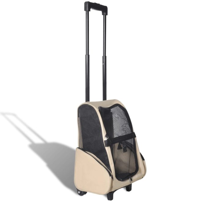 Multipurpose Pet Trolley Foldable – Beige