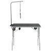 Portable Dog Grooming Table with Castors