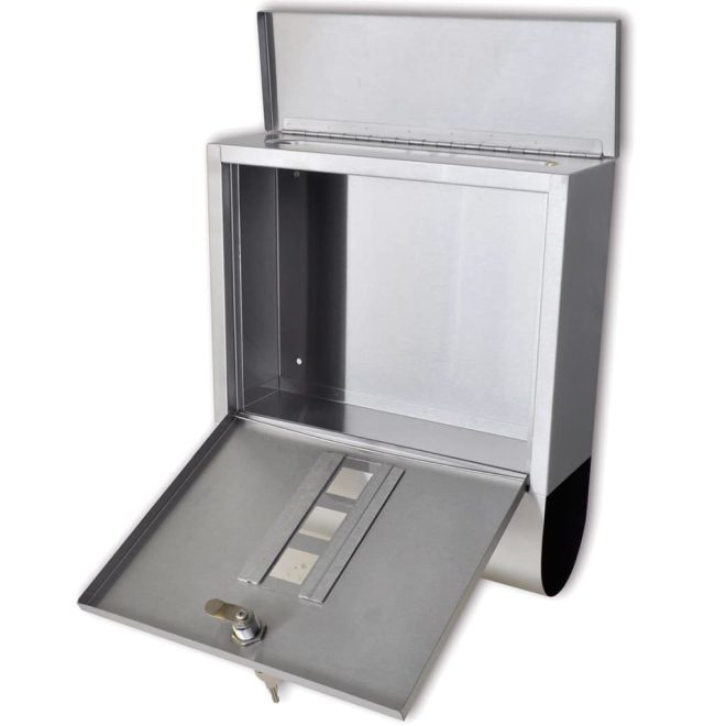 Stainless Steel Mailbox – 31×10.5×33.5 cm